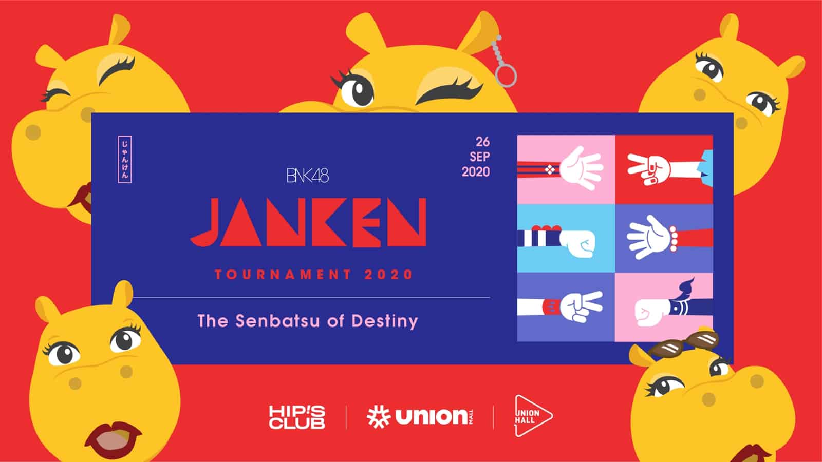BNK48 JANKEN Tournament 2020 -The Senbatsu of Destiny-